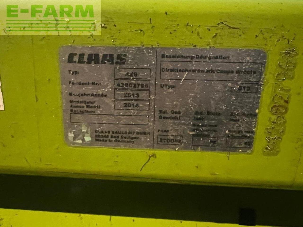 Feldhäcksler des Typs CLAAS USED DD520, Gebrauchtmaschine in STRATHAVEN (Bild 5)