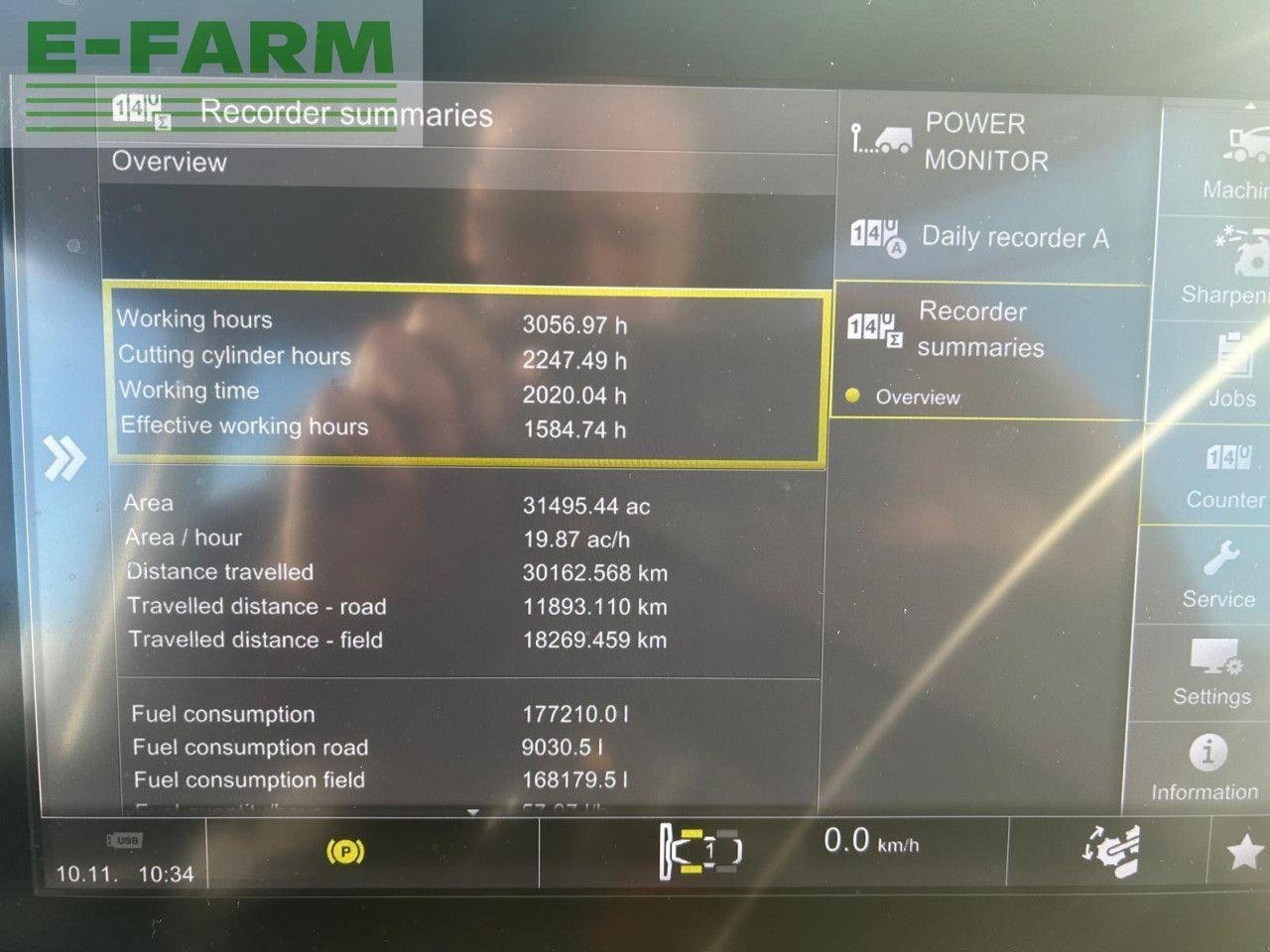 Feldhäcksler des Typs CLAAS USED JAGUAR 970, Gebrauchtmaschine in WHAUPHILL, NEWTON STUART (Bild 9)