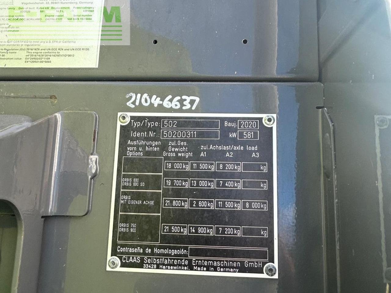 Feldhäcksler des Typs CLAAS USED JAGUAR 970, Gebrauchtmaschine in WHAUPHILL, NEWTON STUART (Bild 10)