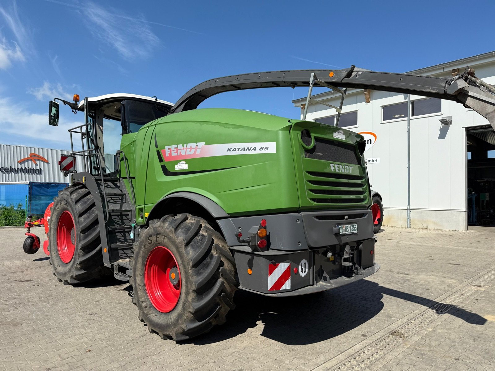 Feldhäcksler des Typs Fendt Katana 65 S4, Gebrauchtmaschine in Bad Oldesloe (Bild 4)