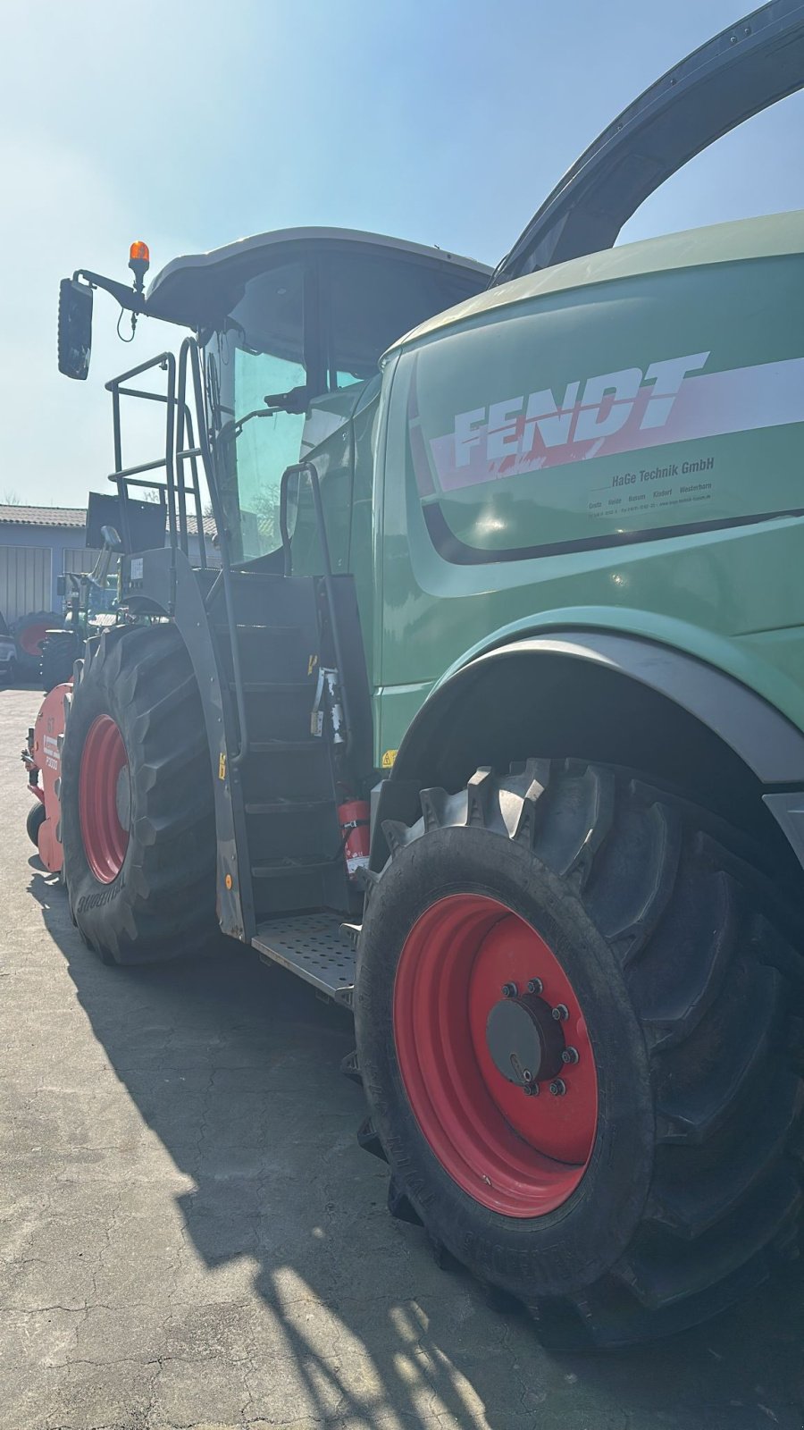 Feldhäcksler tip Fendt Katana 65, Gebrauchtmaschine in Husum (Poză 3)