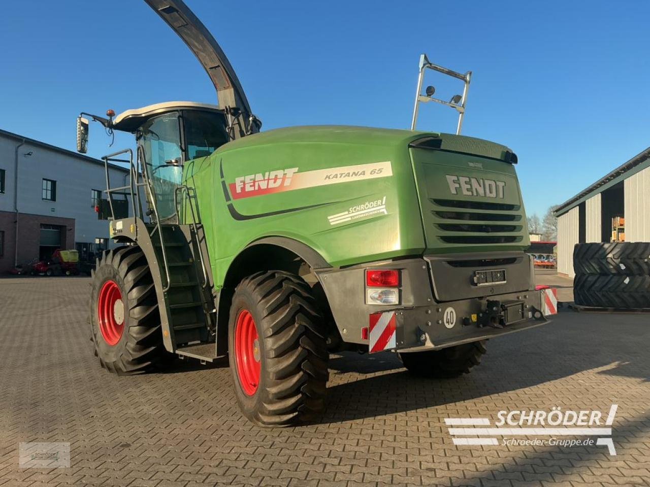 Feldhäcksler des Typs Fendt KATANA 65, Gebrauchtmaschine in Lastrup (Bild 8)