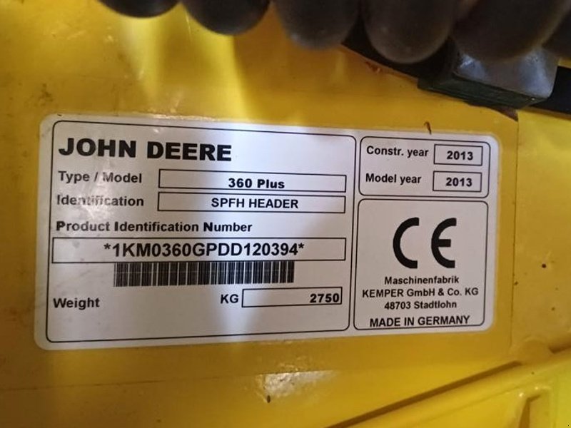 Feldhäcksler typu John Deere 7280I, Gebrauchtmaschine v Praha (Obrázek 26)