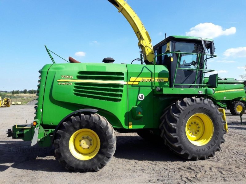Feldhäcksler van het type John Deere 7350 ohne Vorsatz, Gebrauchtmaschine in Soltau (Foto 8)