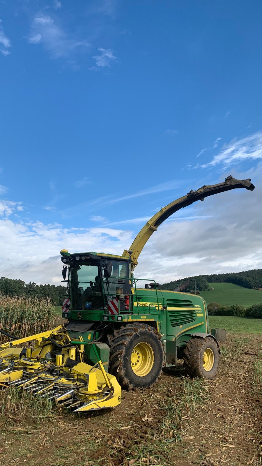 Feldhäcksler tip John Deere 7350i, Gebrauchtmaschine in Thalmässing (Poză 1)