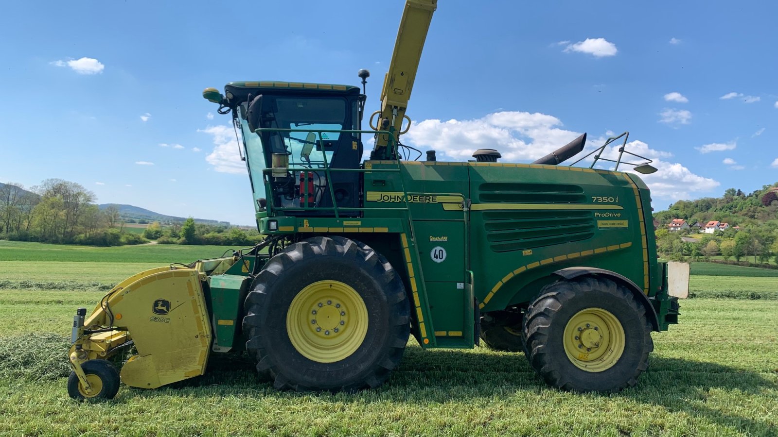 Feldhäcksler tip John Deere 7350i, Gebrauchtmaschine in Thalmässing (Poză 2)