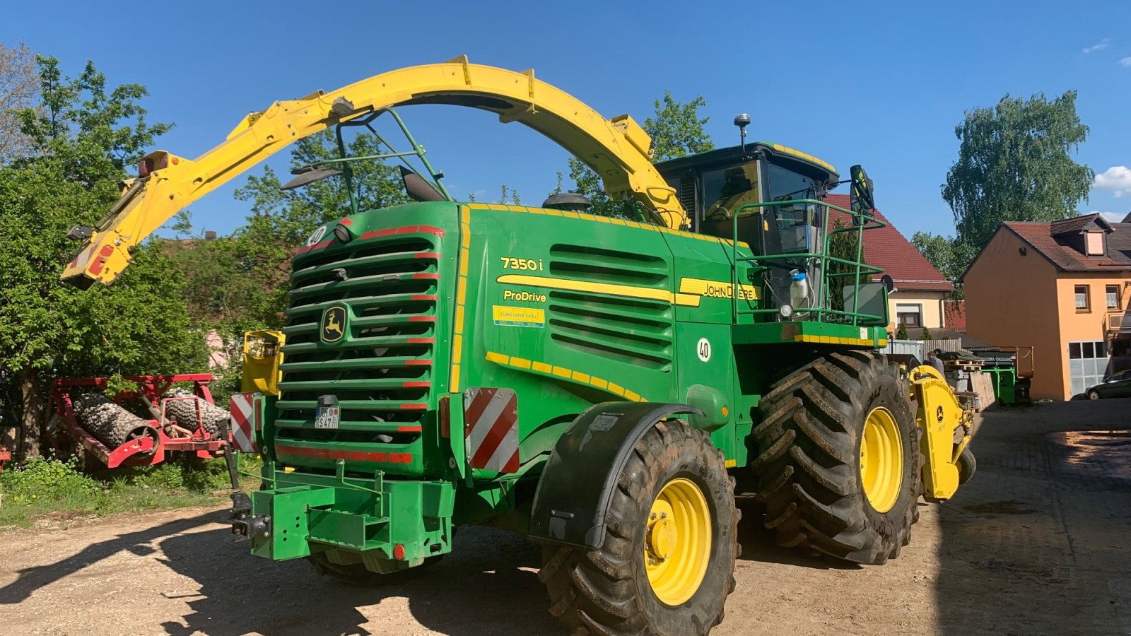 Feldhäcksler tip John Deere 7350i, Gebrauchtmaschine in Thalmässing (Poză 3)