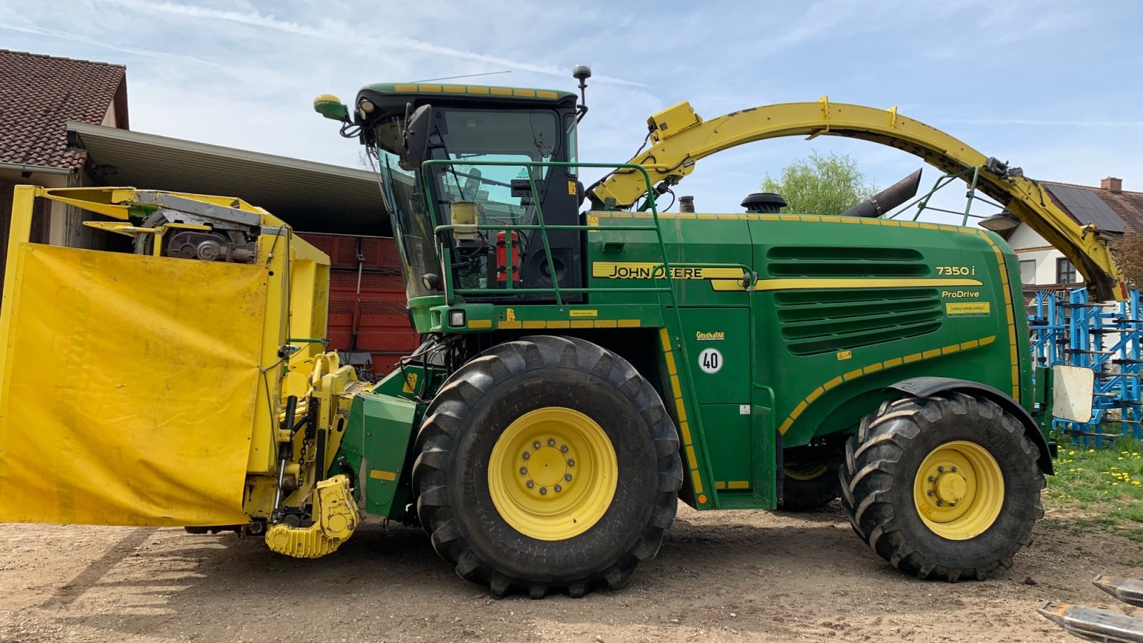 Feldhäcksler tip John Deere 7350i, Gebrauchtmaschine in Thalmässing (Poză 16)
