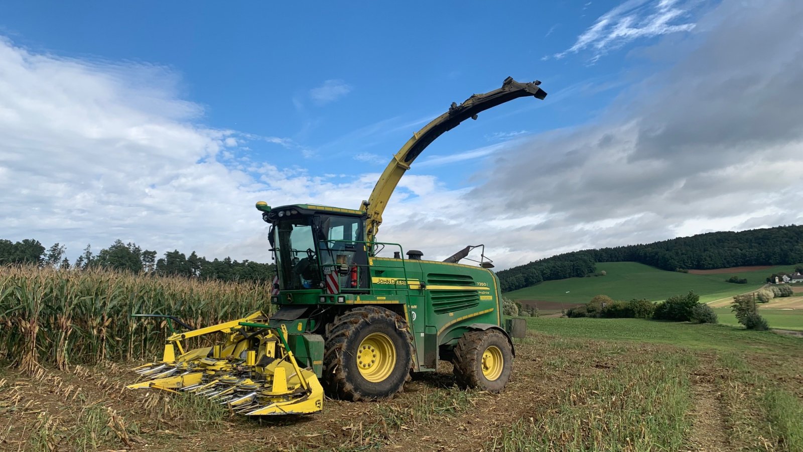 Feldhäcksler du type John Deere 7350i, Gebrauchtmaschine en Thalmässing (Photo 1)