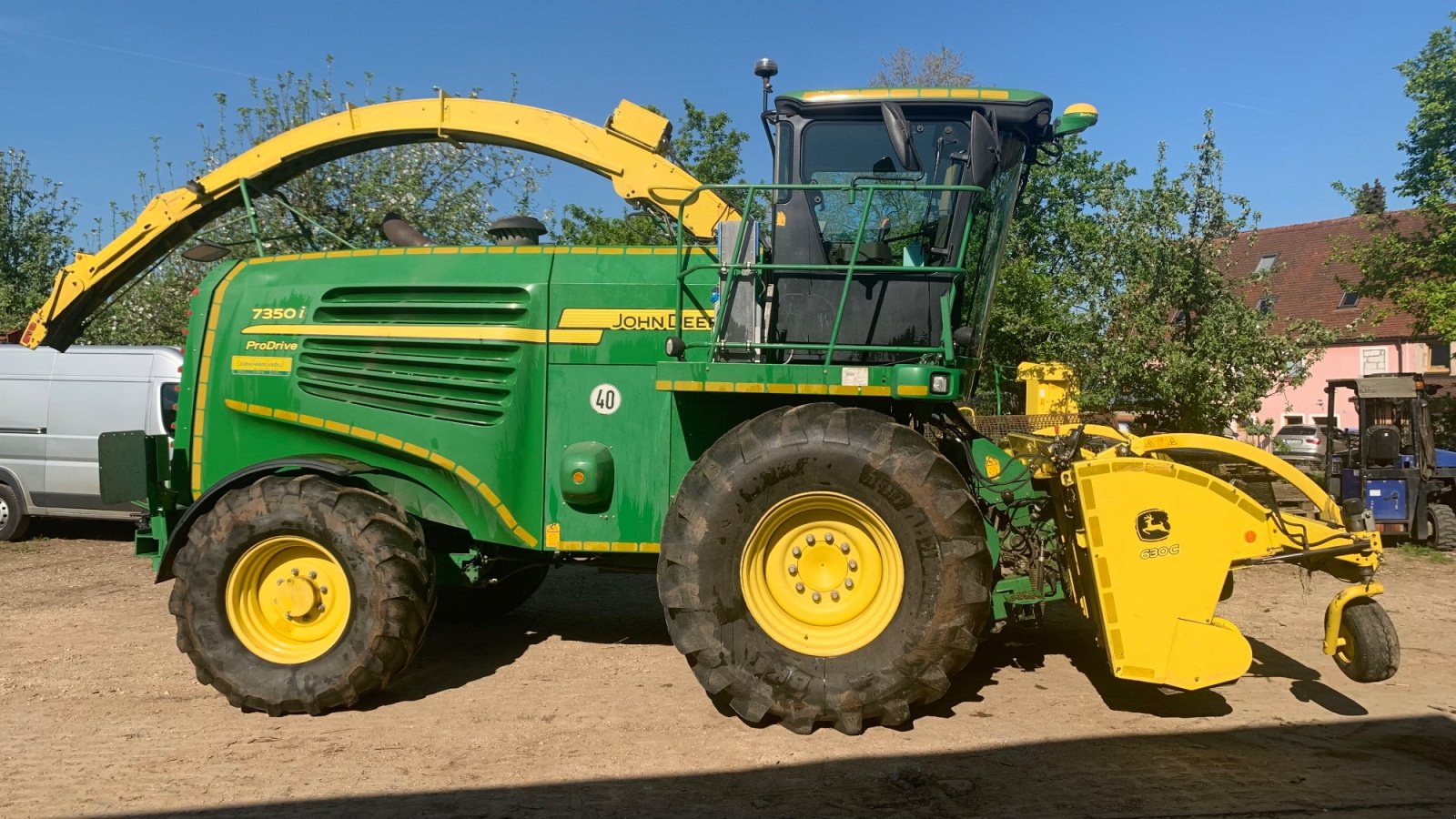 Feldhäcksler du type John Deere 7350i, Gebrauchtmaschine en Thalmässing (Photo 2)