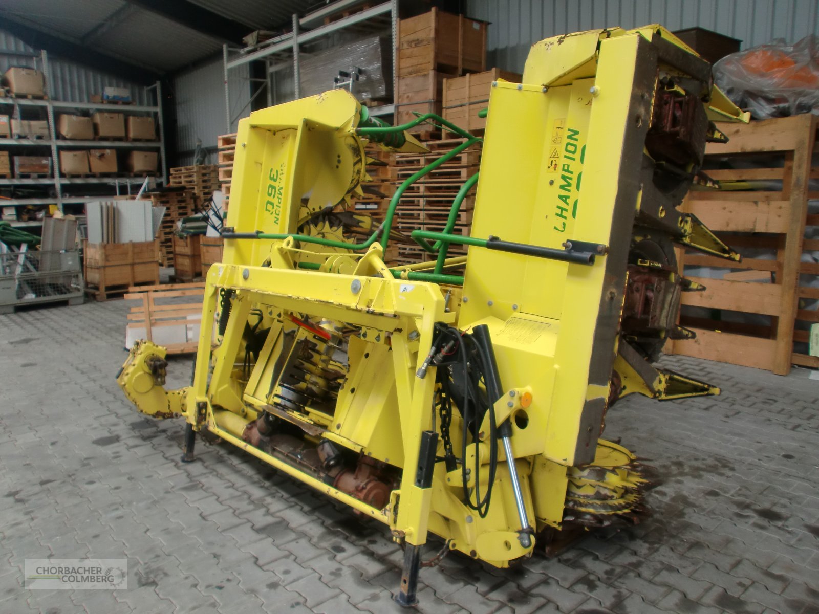 Feldhäcksler des Typs John Deere 7450 / 7450i, Gebrauchtmaschine in Colmberg (Bild 4)