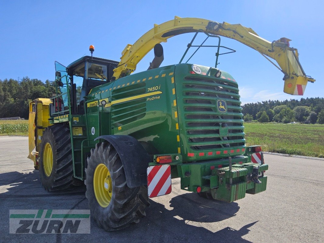 Feldhäcksler des Typs John Deere 7450, Gebrauchtmaschine in Windsbach (Bild 8)