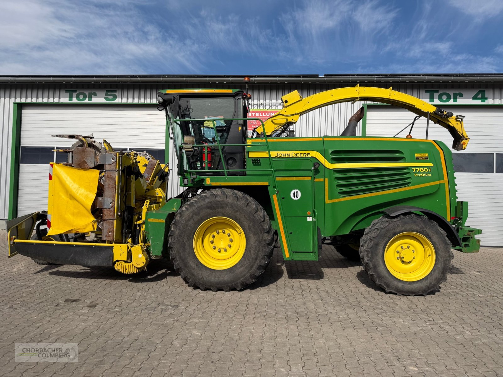Feldhäcksler Türe ait John Deere 7780i, Gebrauchtmaschine içinde Colmberg (resim 1)