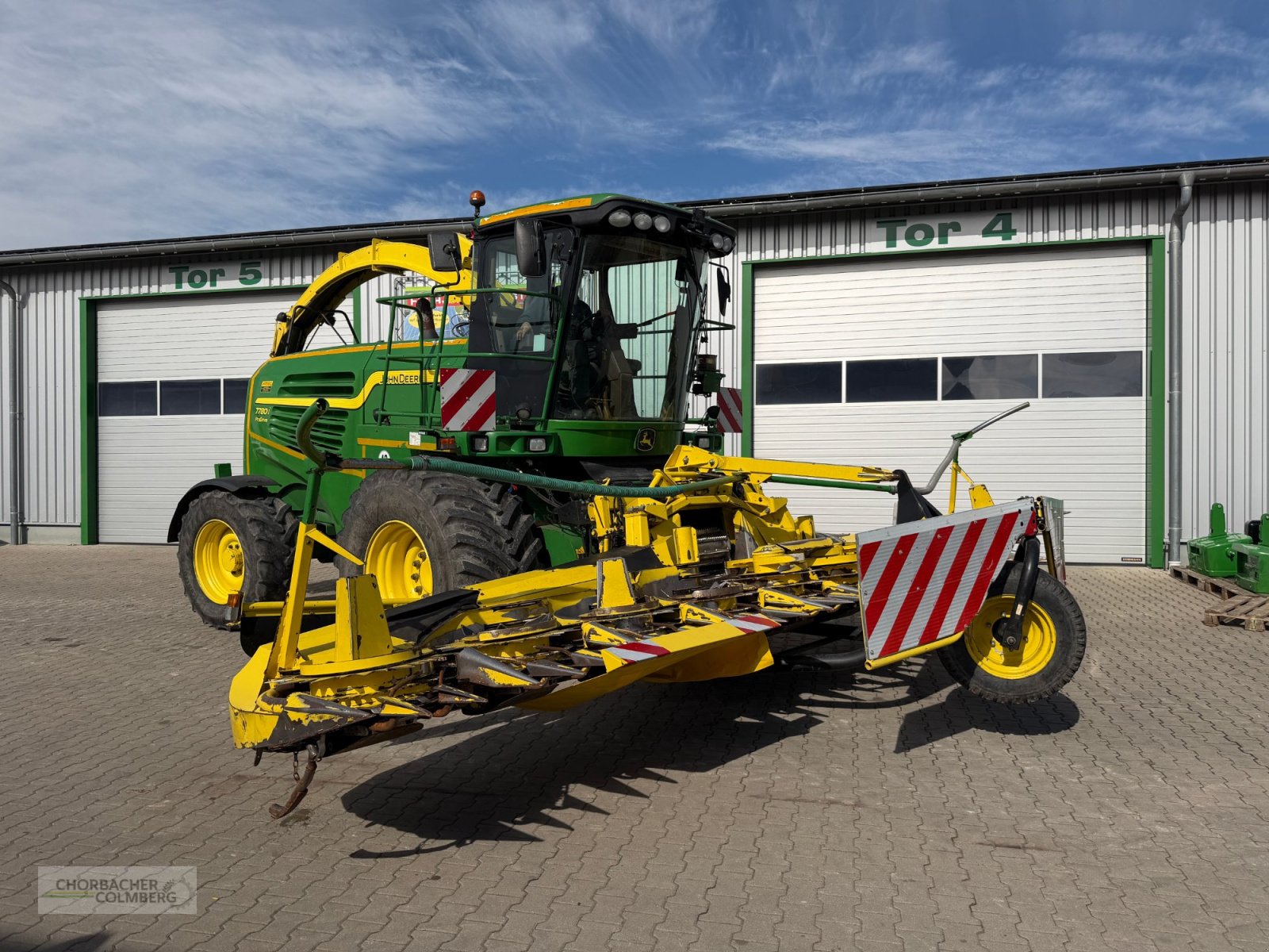 Feldhäcksler Türe ait John Deere 7780i, Gebrauchtmaschine içinde Colmberg (resim 3)