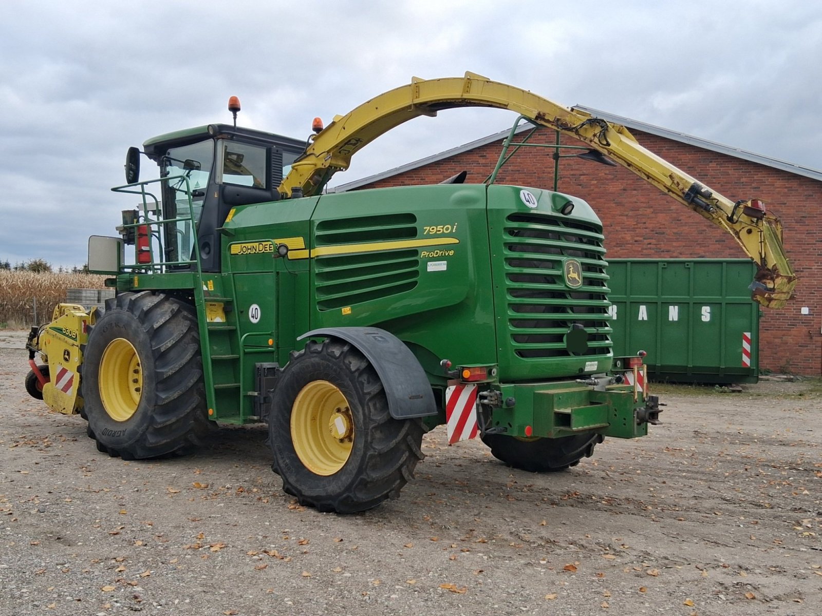 Feldhäcksler Türe ait John Deere 7950i, Gebrauchtmaschine içinde Scheeßel (resim 3)