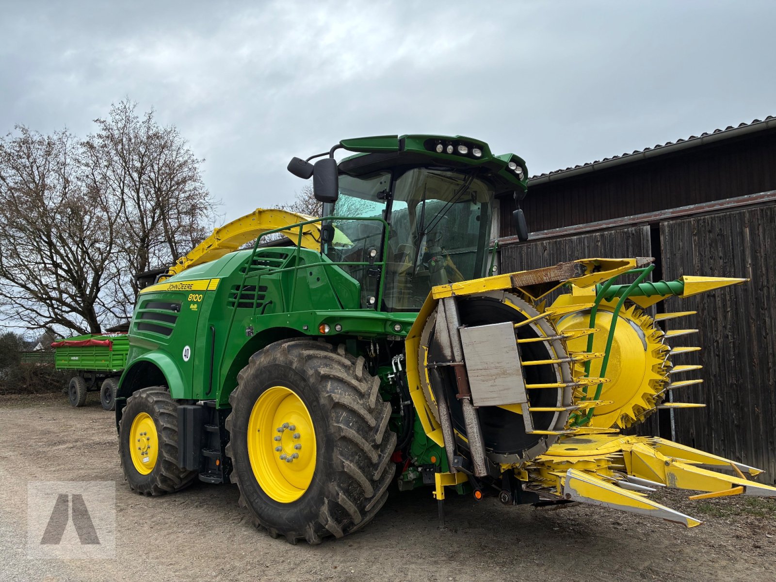 Feldhäcksler a típus John Deere 8100i, Gebrauchtmaschine ekkor: Langweid am Lech (Kép 3)