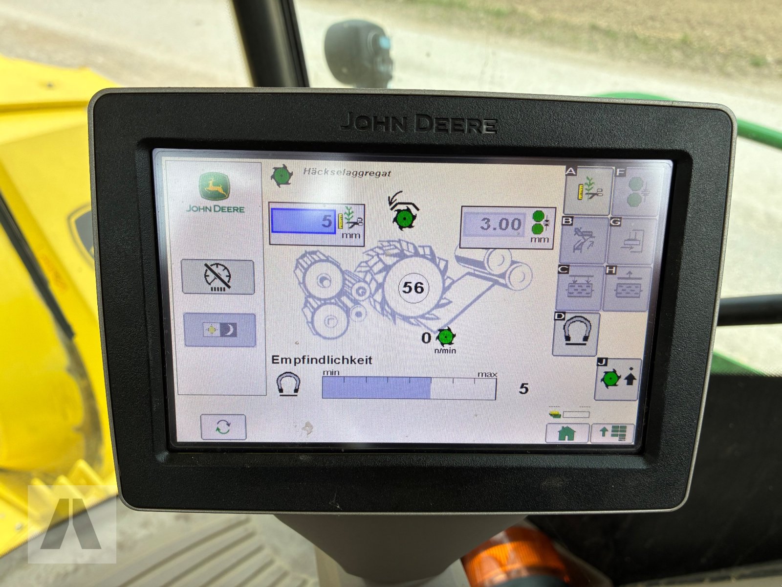 Feldhäcksler a típus John Deere 8100i, Gebrauchtmaschine ekkor: Langweid am Lech (Kép 20)