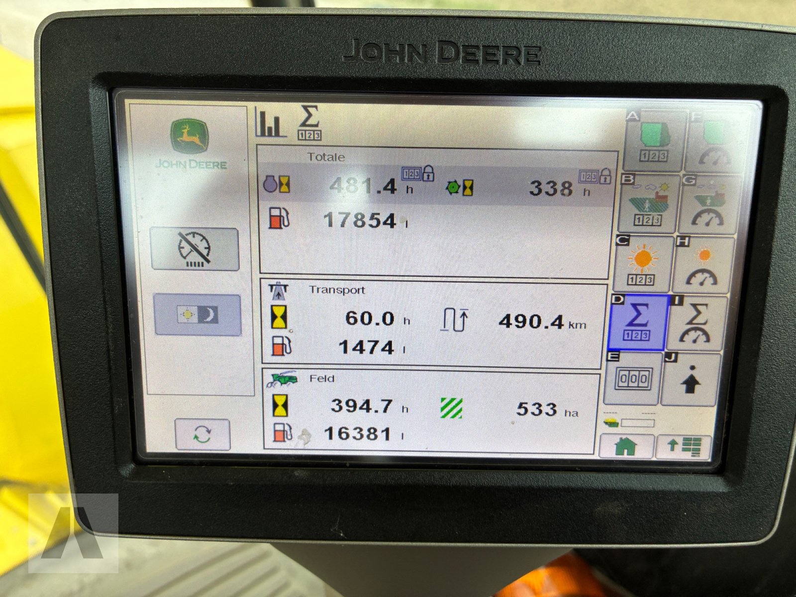 Feldhäcksler a típus John Deere 8100i, Gebrauchtmaschine ekkor: Langweid am Lech (Kép 21)