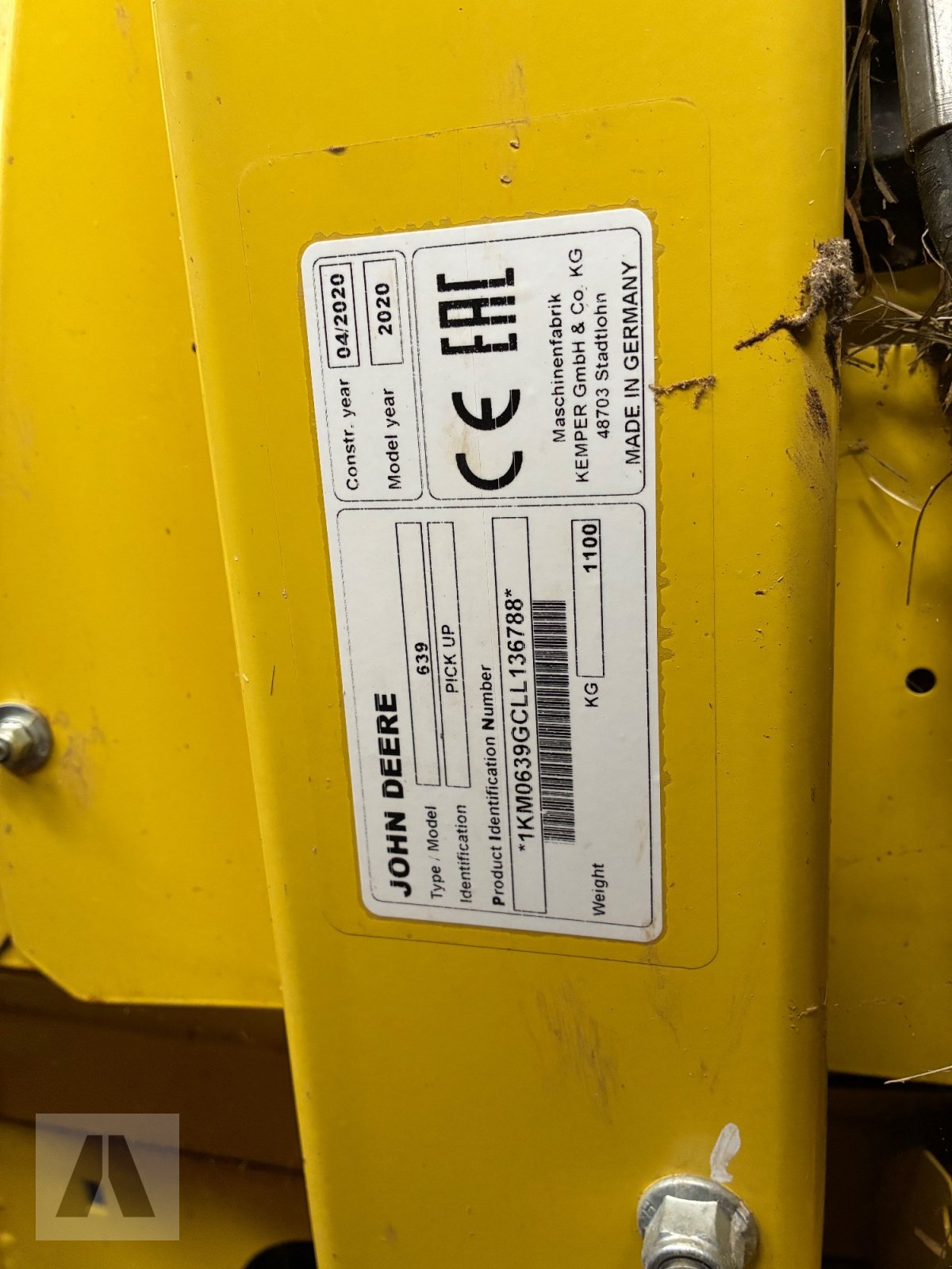 Feldhäcksler a típus John Deere 8100i, Gebrauchtmaschine ekkor: Langweid am Lech (Kép 29)