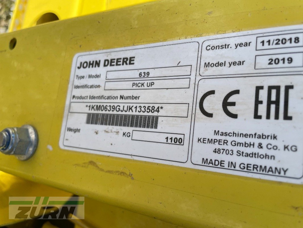 Feldhäcksler tip John Deere 8300, Gebrauchtmaschine in Emskirchen (Poză 23)