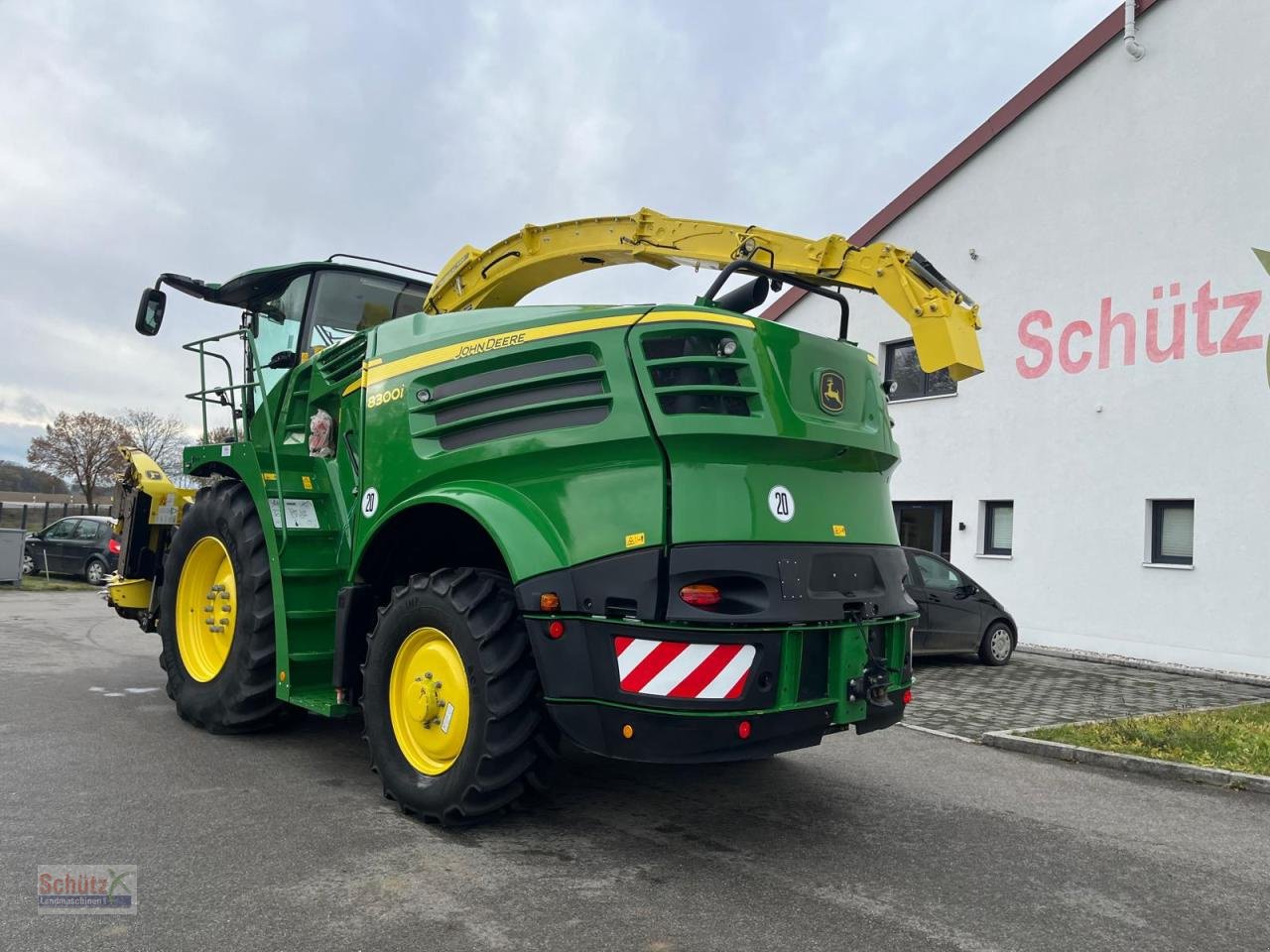 Feldhäcksler typu John Deere 8300i Feldhäcksler, Harvestlap, Pickup, Kemper, erst 910 Betriebsstunden, Baujahr 2018, Gebrauchtmaschine v Schierling (Obrázek 3)