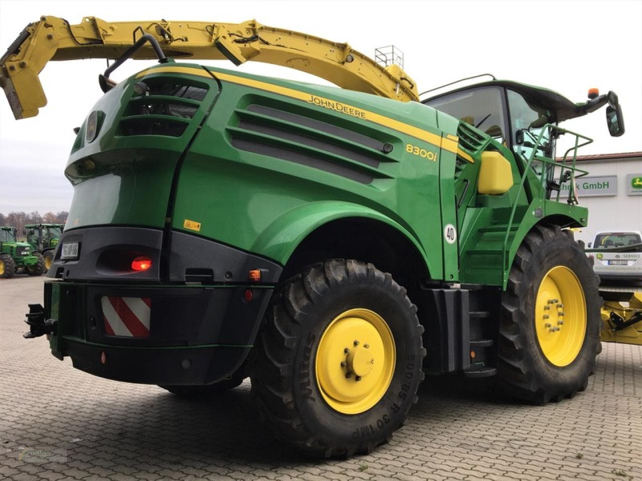 Feldhäcksler des Typs John Deere 8300I MIT KEMPER 360+ & 639 PICKUP, Gebrauchtmaschine in Jahnatal (Bild 3)