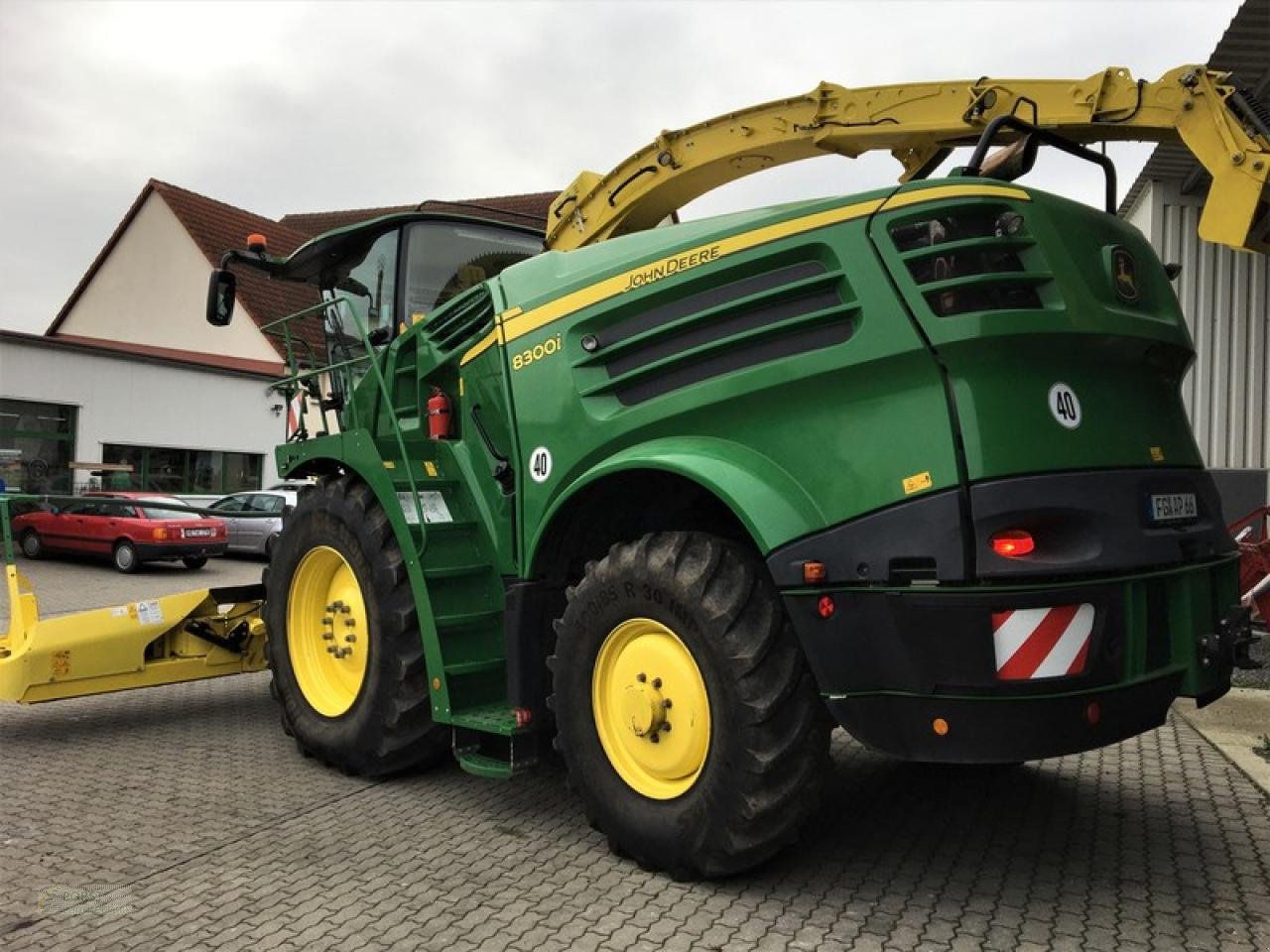 Feldhäcksler des Typs John Deere 8300I MIT KEMPER 360+ & 639 PICKUP, Gebrauchtmaschine in Jahnatal (Bild 4)