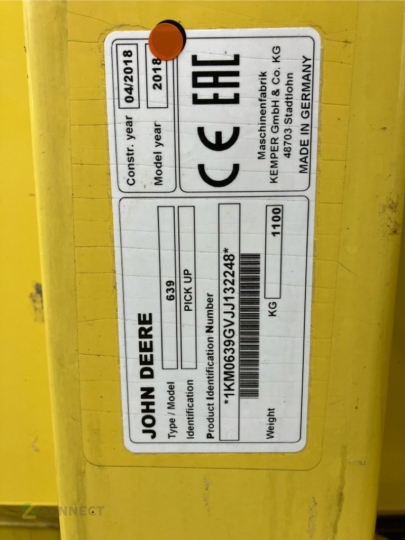 Feldhäcksler tip John Deere 8300i mit Kemper 360+ und PickUp, Gebrauchtmaschine in Jahnatal (Poză 10)