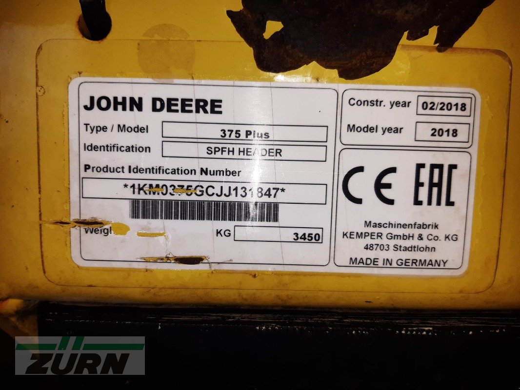 Feldhäcksler des Typs John Deere 8400, Gebrauchtmaschine in Emskirchen (Bild 28)