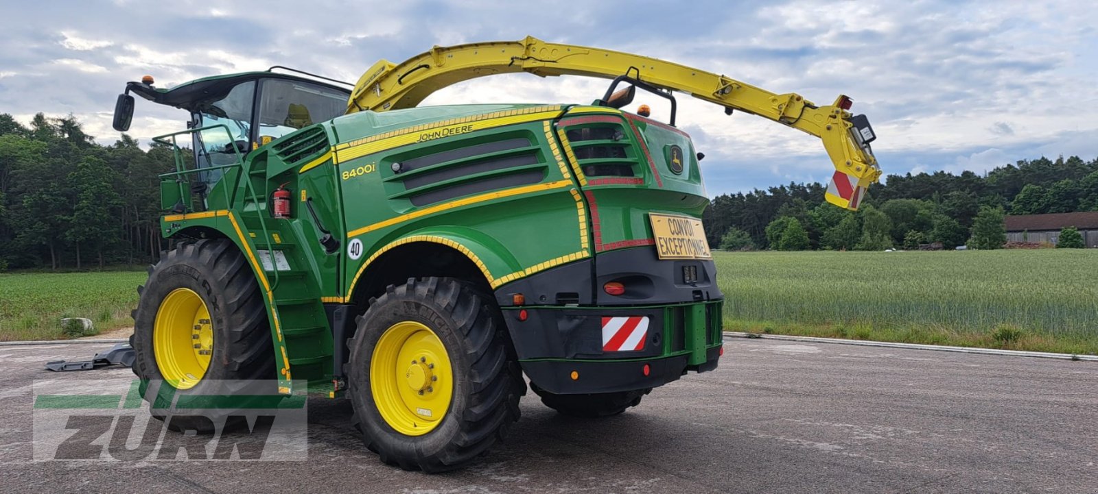 Feldhäcksler tip John Deere 8400, Gebrauchtmaschine in Windsbach (Poză 3)
