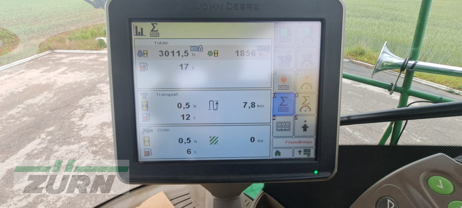 Feldhäcksler tip John Deere 8400, Gebrauchtmaschine in Windsbach (Poză 9)