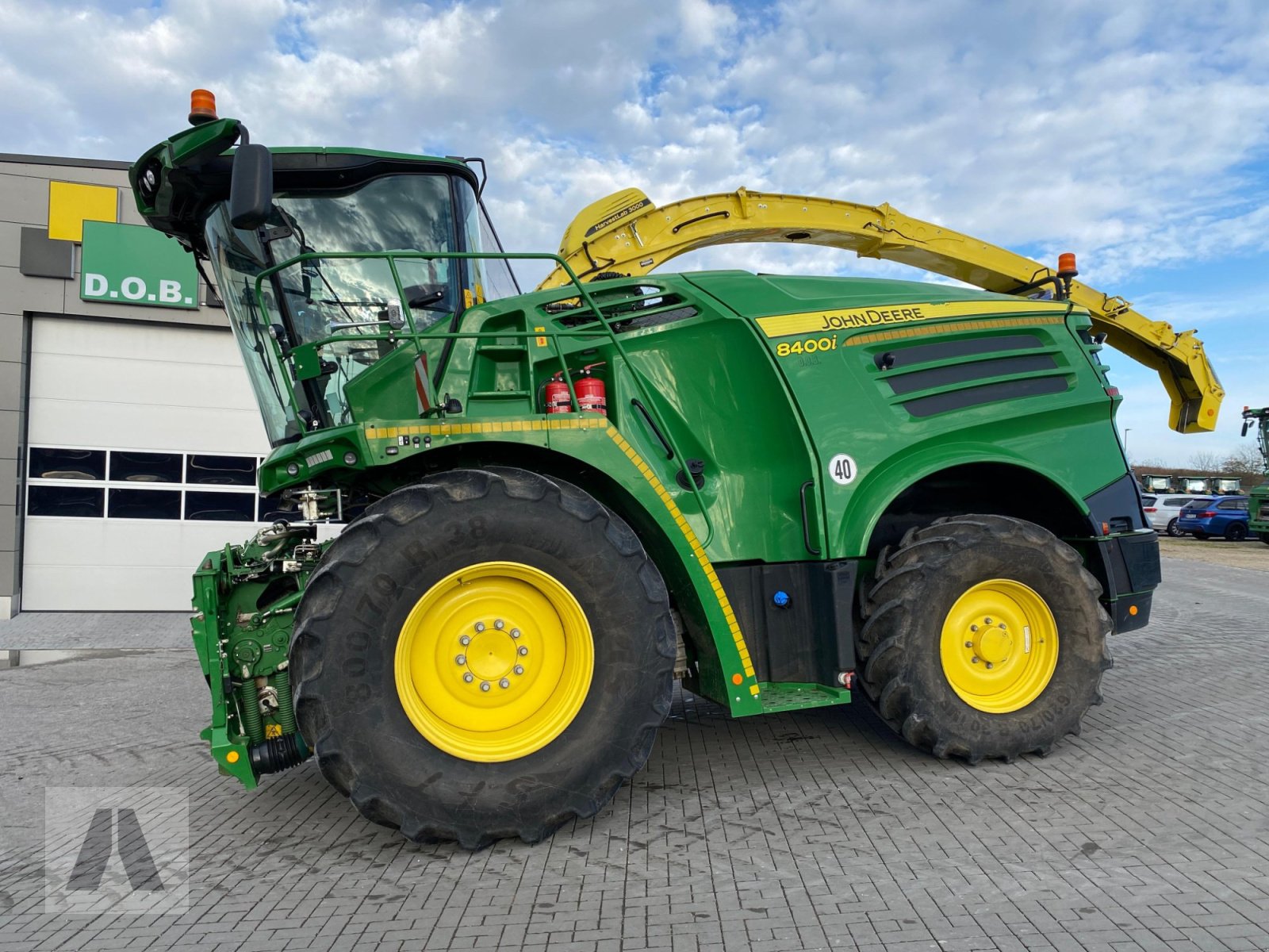 Feldhäcksler tip John Deere 8400i, Gebrauchtmaschine in Lauterhofen (Poză 5)