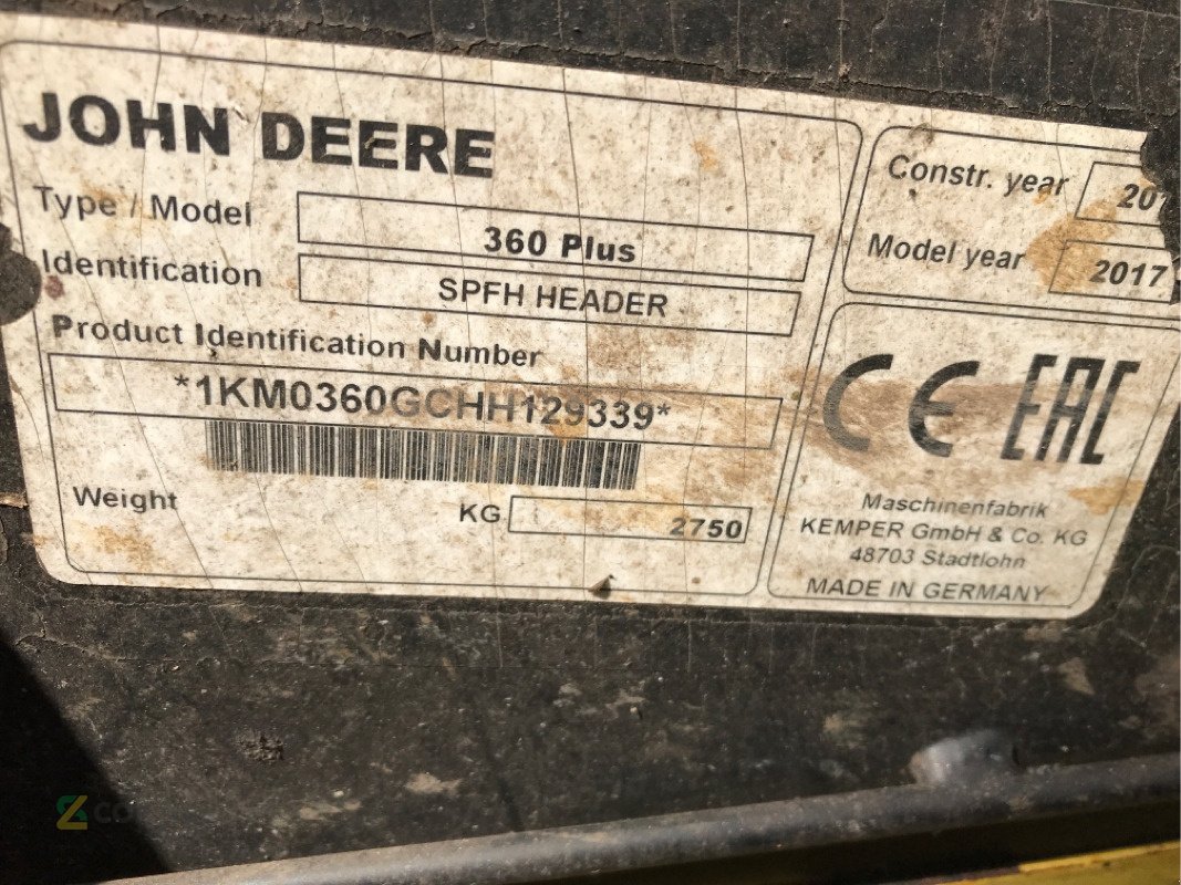 Feldhäcksler des Typs John Deere 8400i, Gebrauchtmaschine in Sonnewalde (Bild 13)
