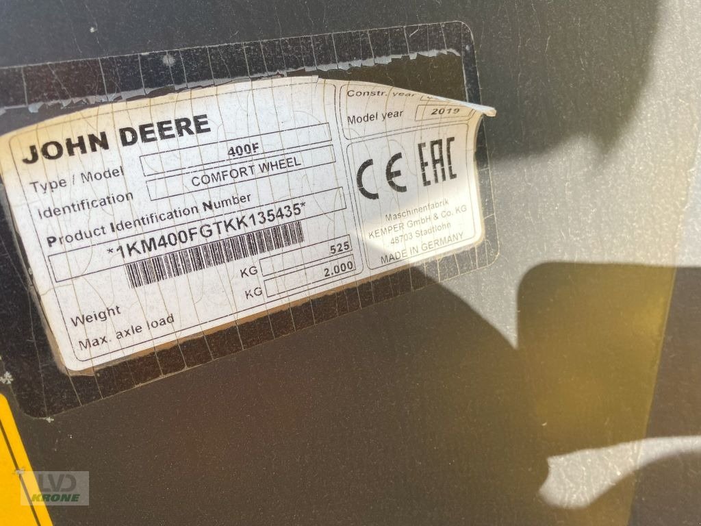 Feldhäcksler tip John Deere 8500, Gebrauchtmaschine in Groß Munzel (Poză 16)