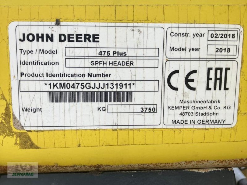 Feldhäcksler des Typs John Deere 8500, Gebrauchtmaschine in Spelle (Bild 13)