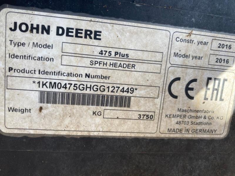 Feldhäcksler tipa John Deere 8500i, Gebrauchtmaschine u Landsberg (Slika 12)