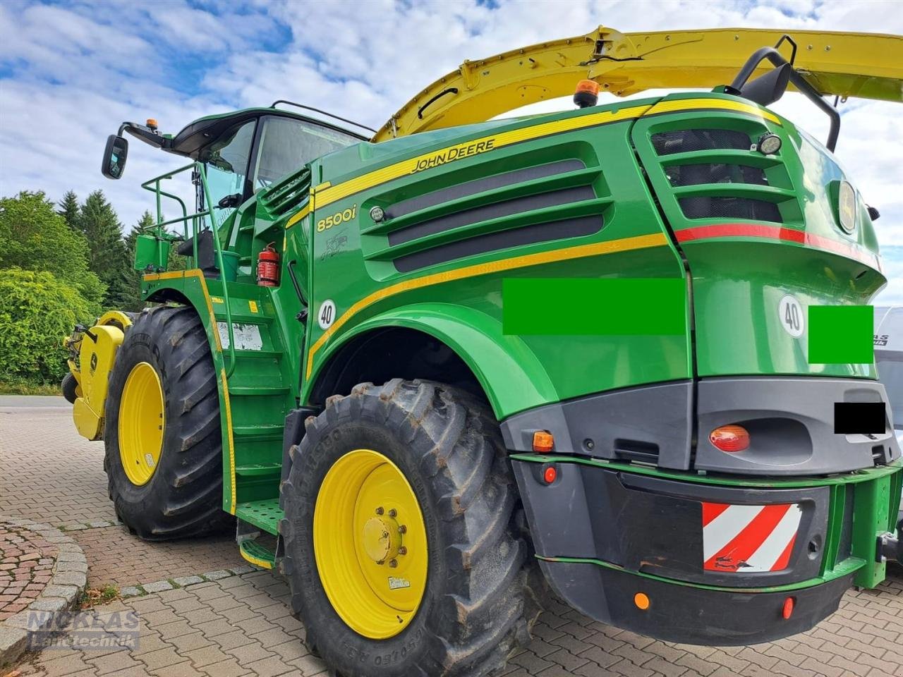 Feldhäcksler tip John Deere 8500i, Gebrauchtmaschine in Schirradorf (Poză 3)