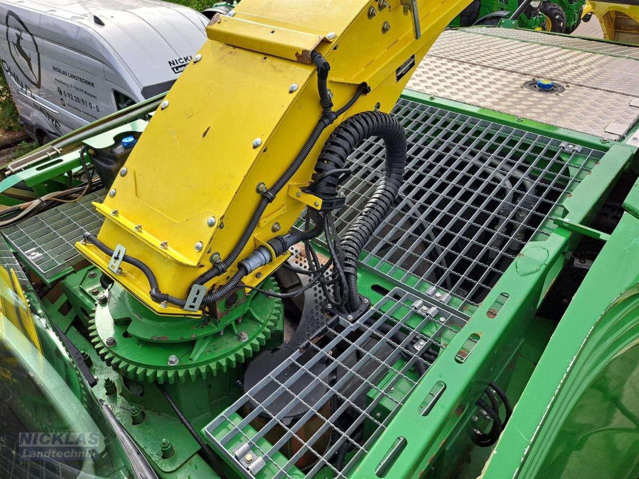 Feldhäcksler tip John Deere 8500i, Gebrauchtmaschine in Schirradorf (Poză 10)