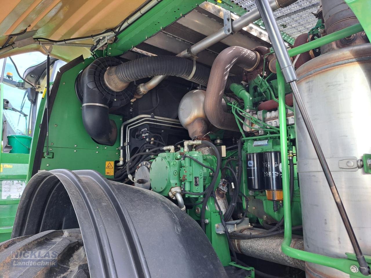 Feldhäcksler tip John Deere 8500i, Gebrauchtmaschine in Schirradorf (Poză 11)
