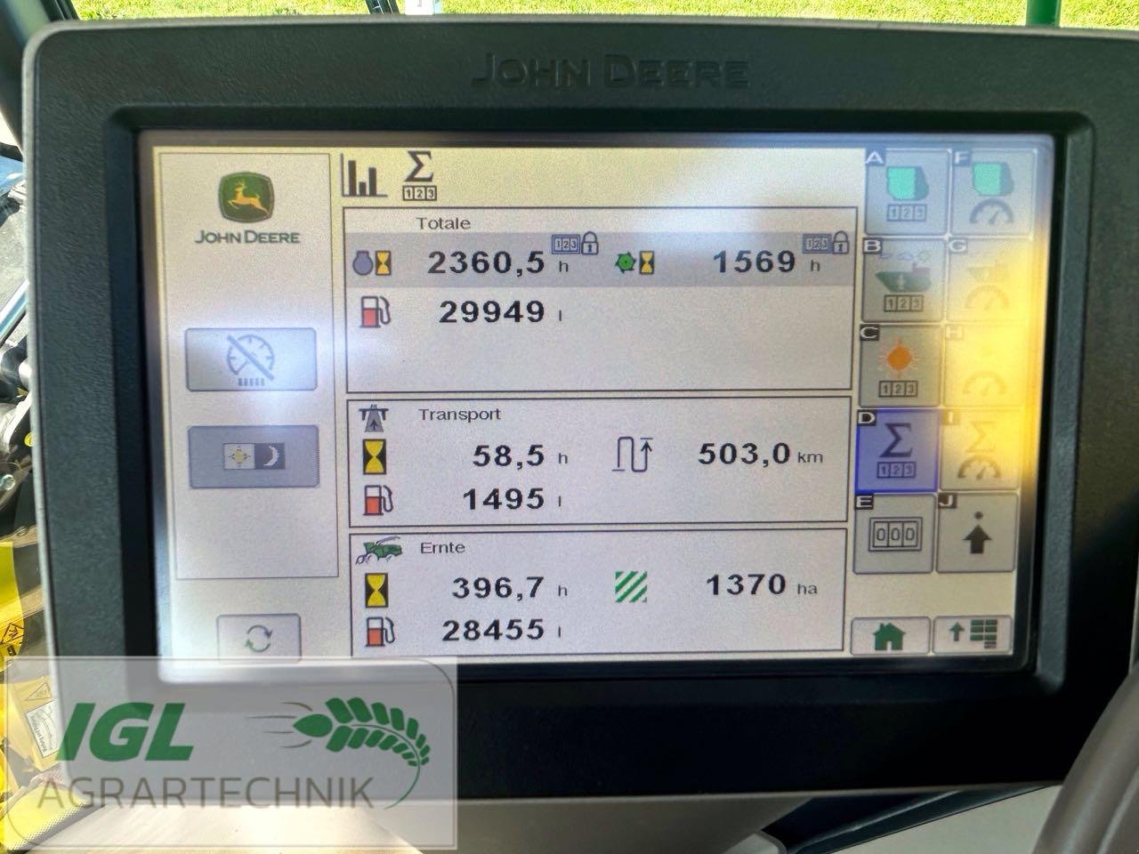 Feldhäcksler tip John Deere 8500i, Gebrauchtmaschine in Nabburg (Poză 12)