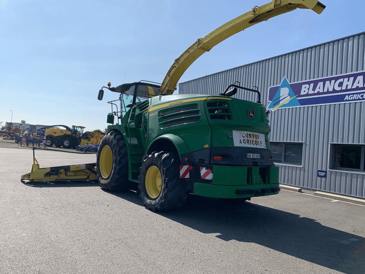 Feldhäcksler del tipo John Deere 8600, Gebrauchtmaschine en TREMEUR (Imagen 7)