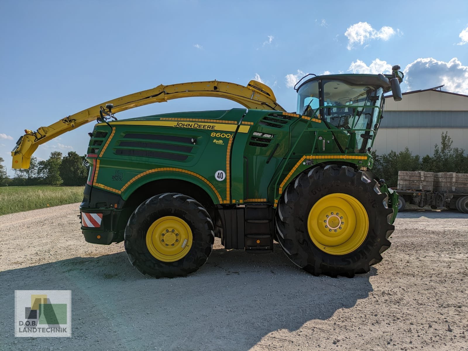 Feldhäcksler Türe ait John Deere 8600i, Gebrauchtmaschine içinde Langweid am Lech (resim 3)