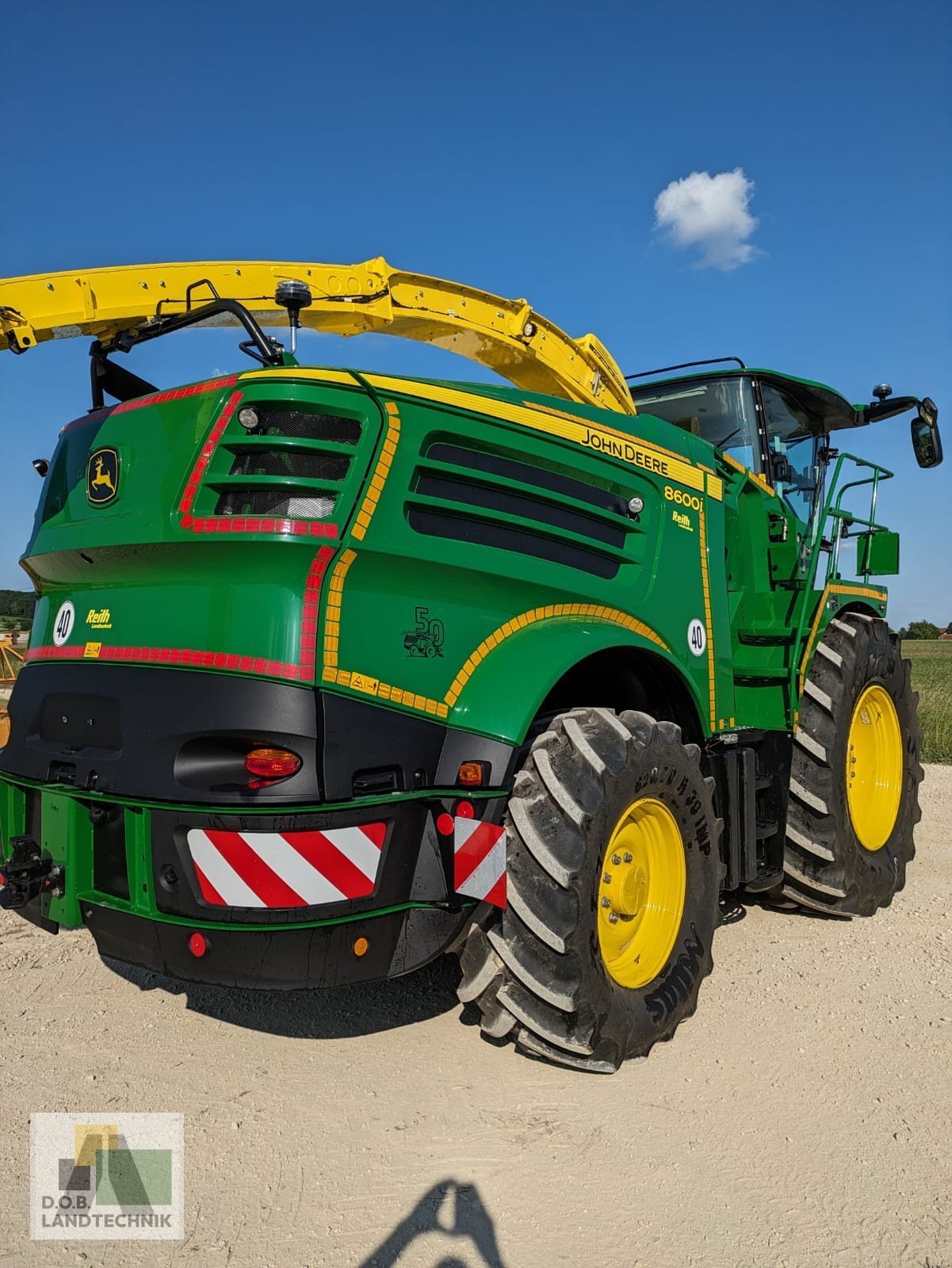 Feldhäcksler Türe ait John Deere 8600i, Gebrauchtmaschine içinde Langweid am Lech (resim 1)