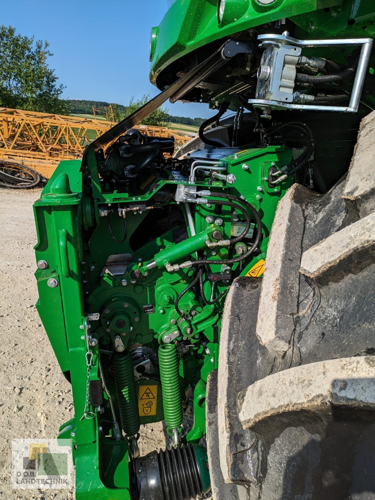 Feldhäcksler Türe ait John Deere 8600i, Gebrauchtmaschine içinde Langweid am Lech (resim 10)