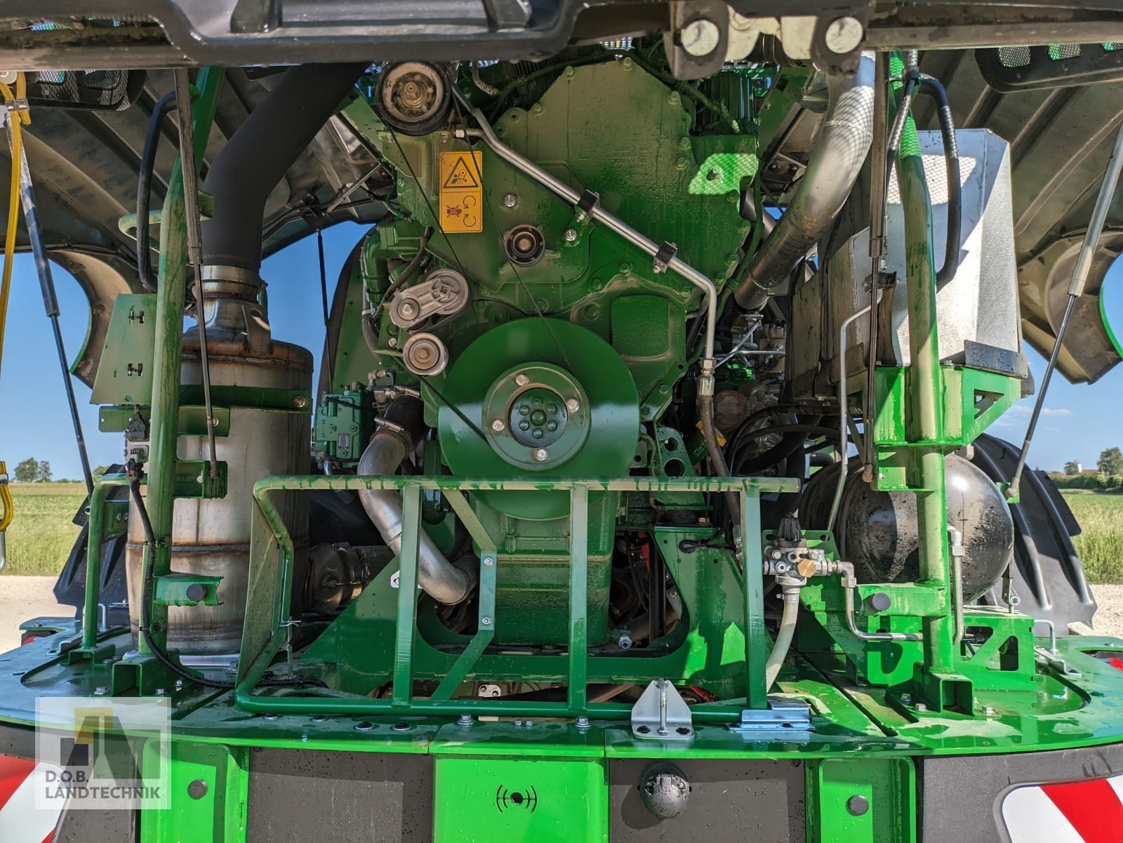 Feldhäcksler Türe ait John Deere 8600i, Gebrauchtmaschine içinde Langweid am Lech (resim 12)