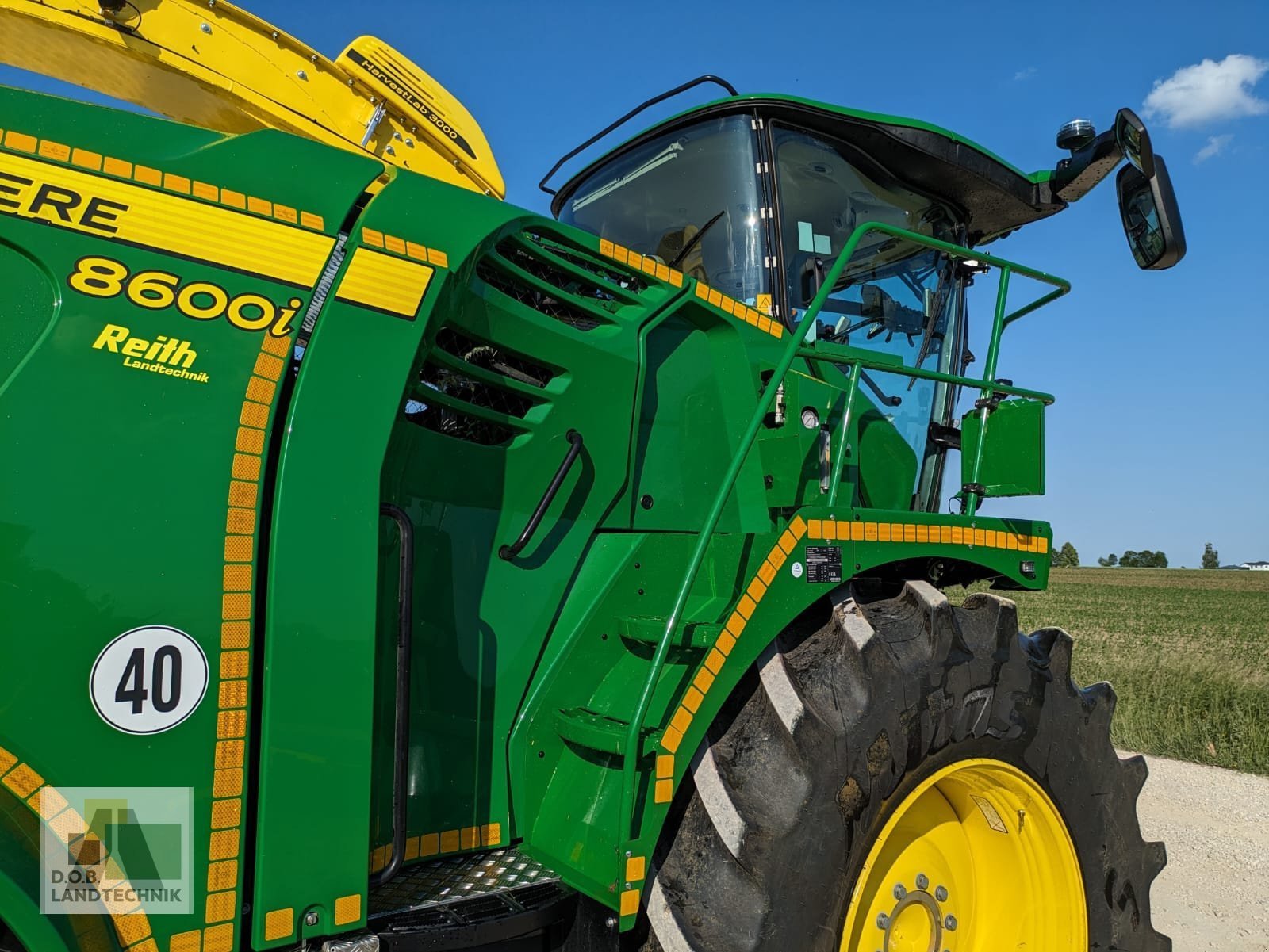 Feldhäcksler Türe ait John Deere 8600i, Gebrauchtmaschine içinde Langweid am Lech (resim 13)