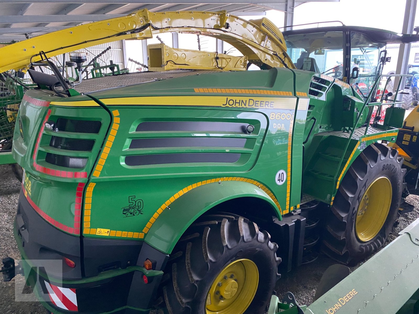 Feldhäcksler Türe ait John Deere 8600i, Gebrauchtmaschine içinde Langweid am Lech (resim 19)