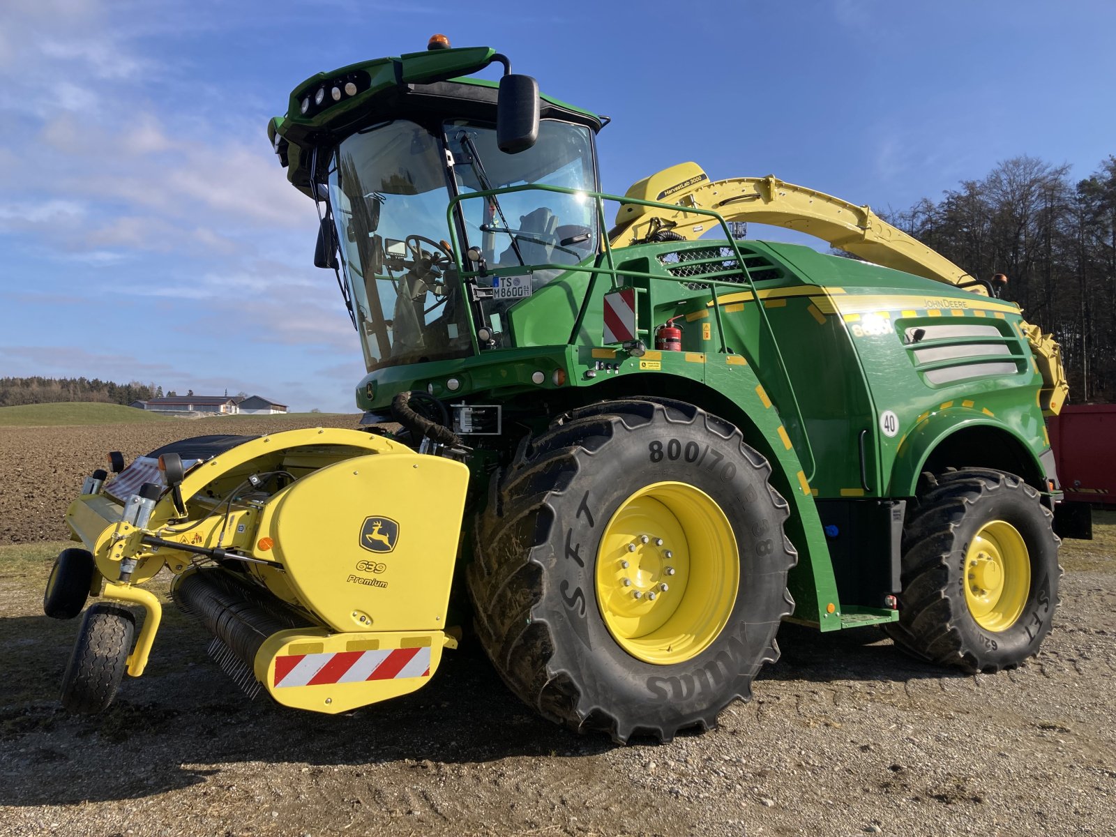 Feldhäcksler Türe ait John Deere 8600i, Gebrauchtmaschine içinde Tittmoning (resim 1)