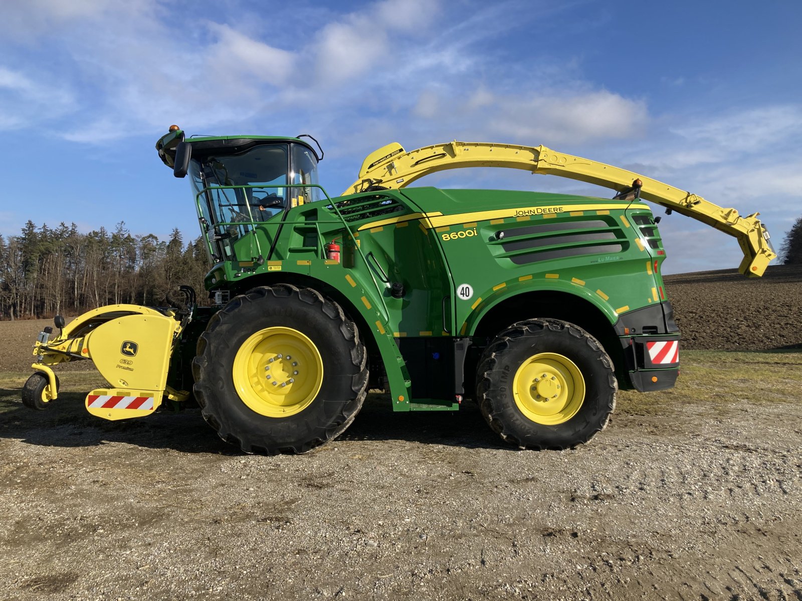 Feldhäcksler Türe ait John Deere 8600i, Gebrauchtmaschine içinde Tittmoning (resim 2)