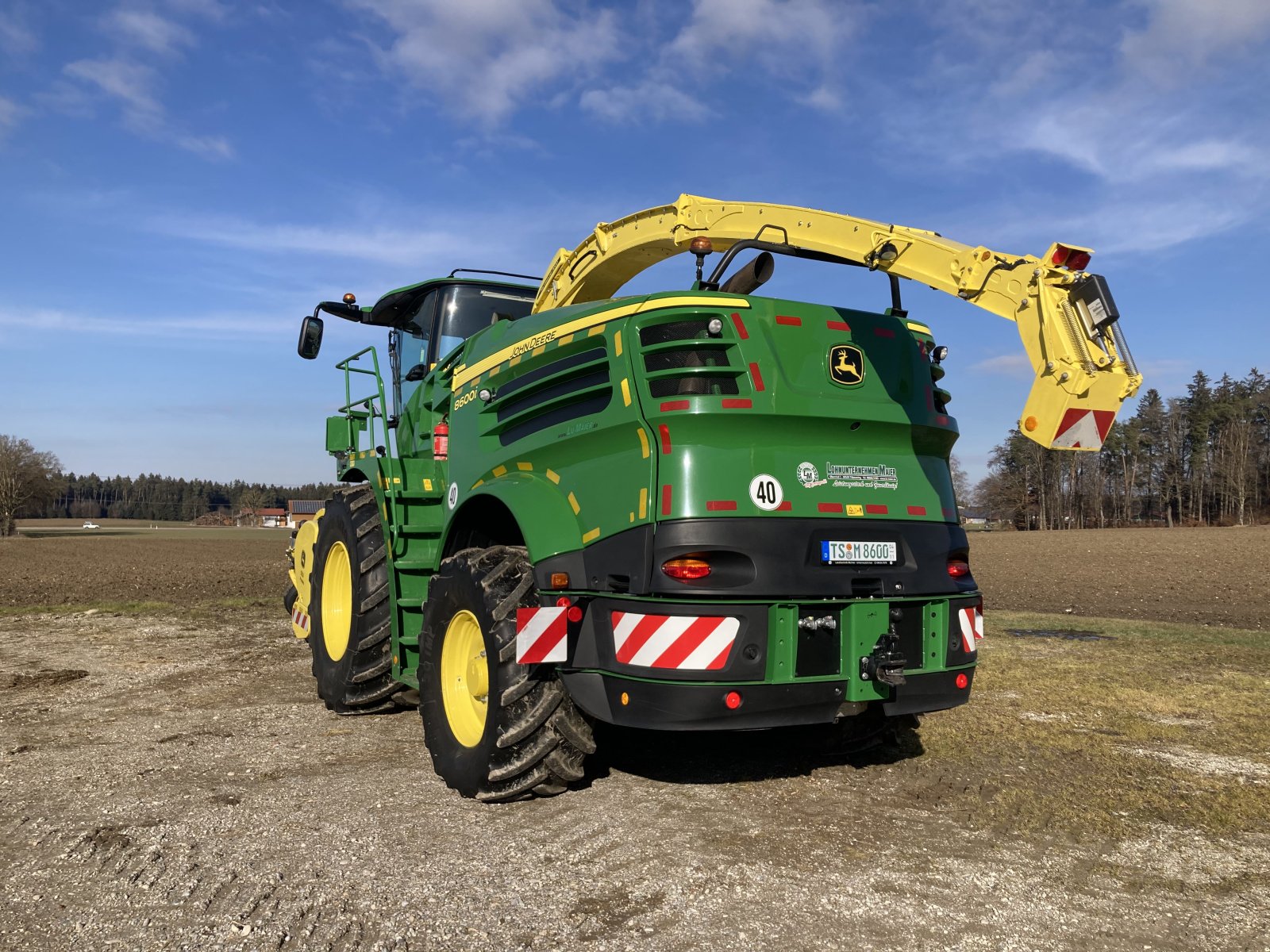 Feldhäcksler Türe ait John Deere 8600i, Gebrauchtmaschine içinde Tittmoning (resim 3)